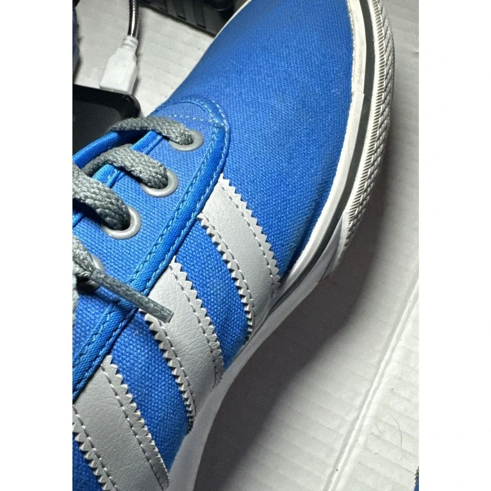 Mens Size 13 Adidas Adi-Ease Blue Gray Low‎ Top Shoes G99038